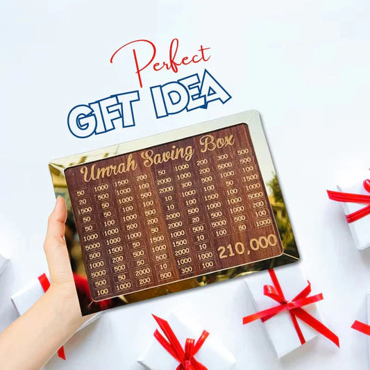 Umrah Saving Box "Journey to Makkah Starts Here