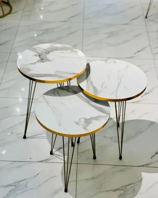 Modern Coffee Tables – Nesting End Tables & Side Tables Set for Stylish Living